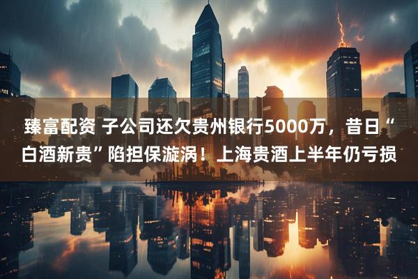 臻富配资 子公司还欠贵州银行5000万，昔日“白酒新贵”陷担保漩涡！上海贵酒上半年仍亏损