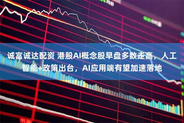诚富诚达配资 港股AI概念股早盘多数走高，人工智能+政策出台，AI应用端有望加速落地